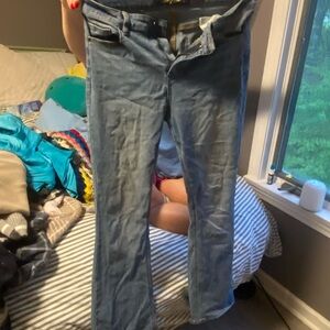 Indigo Rein Blue Straight Leg Jeans